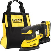 Stanley FATMAX V20 18V Detailschuurmachine deltaschuurmachine Accu (2.0Ah) en oplader inbegrepen