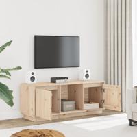 Tv-meubel 110,5x35x44 cm massief grenenhout