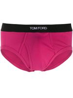 TOM FORD slip à bande logo - Rose - thumbnail