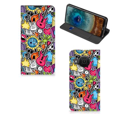 Nokia X20 | X10 Hippe | Standcase | Punk Rock