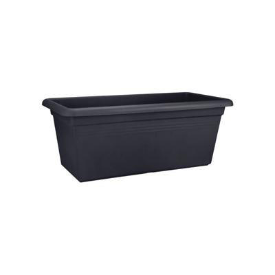 ELHO Bloembak Green Basics 60 - Zwart - Buiten - XXL - L 29,5 x B 59,2 x H 27,7 cm