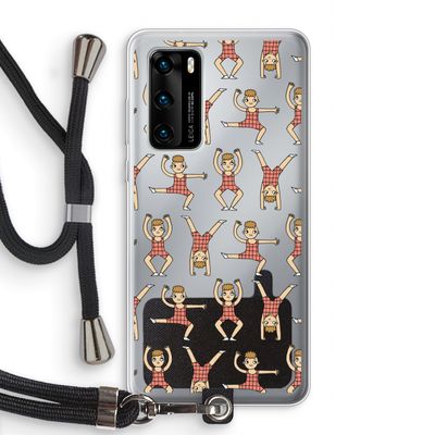 Gymboys: Huawei P40 Transparant Hoesje met koord