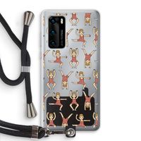 Gymboys: Huawei P40 Transparant Hoesje met koord