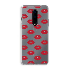 Lips: OnePlus 8 Transparant Hoesje
