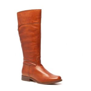 Scapino TwoDay leren laarzen cognac