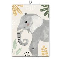 Poster - Wilde dieren / Olifant - thumbnail