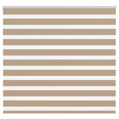 Zebra Blind 155x100 cm stofbreedte 150,9 cm polyester zandbruin