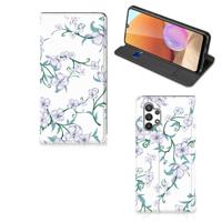 Samsung Galaxy A32 4G | A32 5G Enterprise Editie Uniek Smart Cover Blossom White