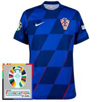 Kroatië Shirt Uit 2024-2025 + Euro 2024 Badges