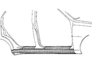 PLAATWERKDEEL DORPEL 4-deurs R 7615104