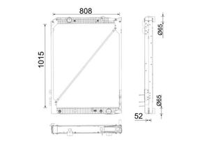 Radiateur CR686001P