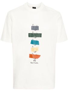 PS Paul Smith t-shirt Taped Bunnies - Blanc