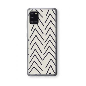 Marrakech Arrows: Samsung Galaxy A31 Transparant Hoesje