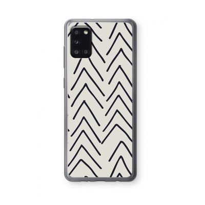 Marrakech Arrows: Samsung Galaxy A31 Transparant Hoesje