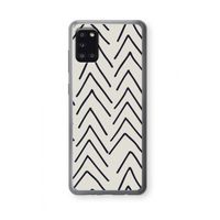 Marrakech Arrows: Samsung Galaxy A31 Transparant Hoesje