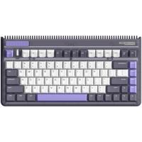Iqunix OG80 Lavandin Wireless Mechanical Keyboard, gaming toetsenbord (Lavendel, US lay-out, Cherry MX Brown, 80% (TKL), Hot-swappable, PBT, 2.4GHz | Bluetooth 5.1 | USB-C)