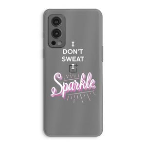 Sparkle quote: OnePlus Nord 2 5G Transparant Hoesje