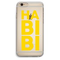 Habibi Majorelle : iPhone 6 Plus / 6S Plus Transparant Hoesje