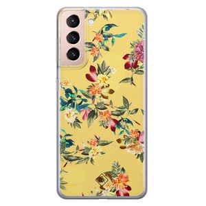 Samsung Galaxy S21 Plus siliconen hoesje - Floral days