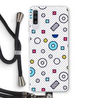 8-bit N°9: Samsung Galaxy A70 Transparant Hoesje met koord