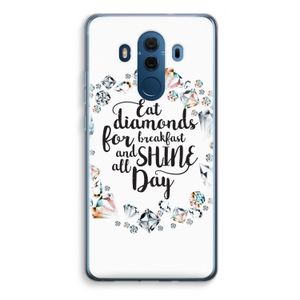 Diamonds: Huawei Mate 10 Pro Transparant Hoesje