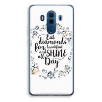 Diamonds: Huawei Mate 10 Pro Transparant Hoesje Diamonds: Huawei Mate 10 Pro Transparant Hoesje