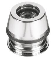 Ergotec Balhoofdset 1 1/8" a118sgk semi-geïntegreerd met draad - zilver