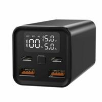Powerbank LEOTEC LEPOW65W20K Zwart 20000 mAh Snellader