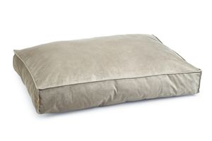 Designed by Lotte Ligkussen hond Nalino - Grijs 100 x 70 x 15 cm