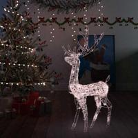 VidaXL Kerstversiering rendier 140 led&apos;s 120 cm acryl warmwit