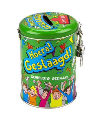 Spaarpot geslaagd