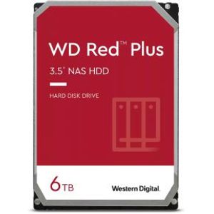 WD HDD 3.5 6TB WD60EFPX Red Plus