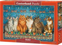 Castorland Cat Aristocracy 500 stukjes - thumbnail