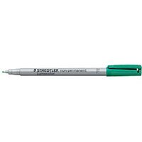 Viltstift Staedtler Lumocolor 316 non permanent F groen