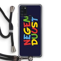 90's One: Samsung Galaxy A21s Transparant Hoesje met koord