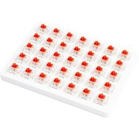 Keychron Gateron Cap Switch Set - Cap Red, 35 Switches keyboard switches - thumbnail