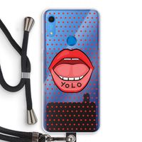 Yolo Denise: Huawei Y6s Transparant Hoesje met koord Yolo Denise: Huawei Y6s Transparant Hoesje met koord