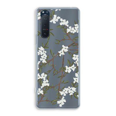 Blossoming spring: Sony Xperia 5 II Transparant Hoesje