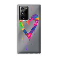Melts My Heart: Samsung Galaxy Note 20 Ultra / Note 20 Ultra 5G Transparant Hoesje