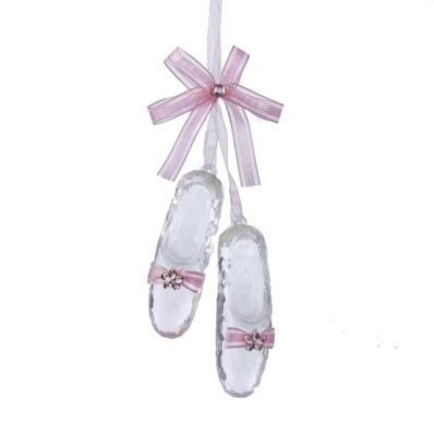 Ornament acryl balletschoenen l15cm - Kurt s adler