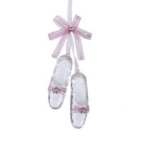 Ornament acryl balletschoenen l15cm - Kurt s adler