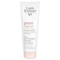 Louis Widmer Purederm Wash Gel Gezicht ZP 125ml