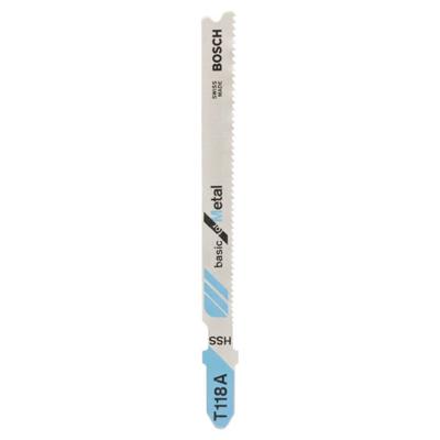 Bosch decoupeerzaagbladen [5x] - T118A - metaal - 2608631013
