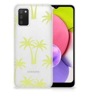 Samsung Galaxy A03S TPU Case Palmtrees