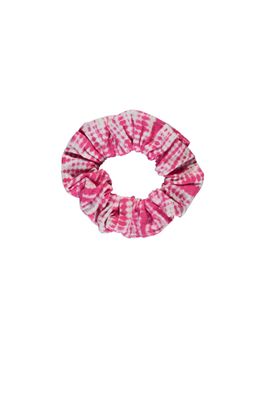 B.Nosy Meisjes scrunchie - Beetroot tie dye