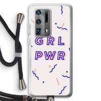 GRL PWR: Huawei P40 Pro Plus Transparant Hoesje met koord