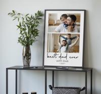 Beste vader ooit poster woonkamer