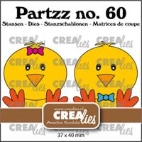 Crealies • partzz snijmal kuiken