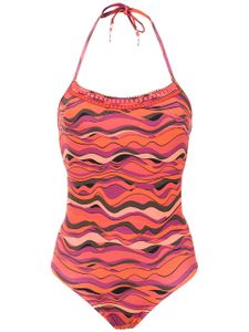 Amir Slama printed swimsuit - Rose