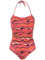 Amir Slama printed swimsuit - Rose - thumbnail